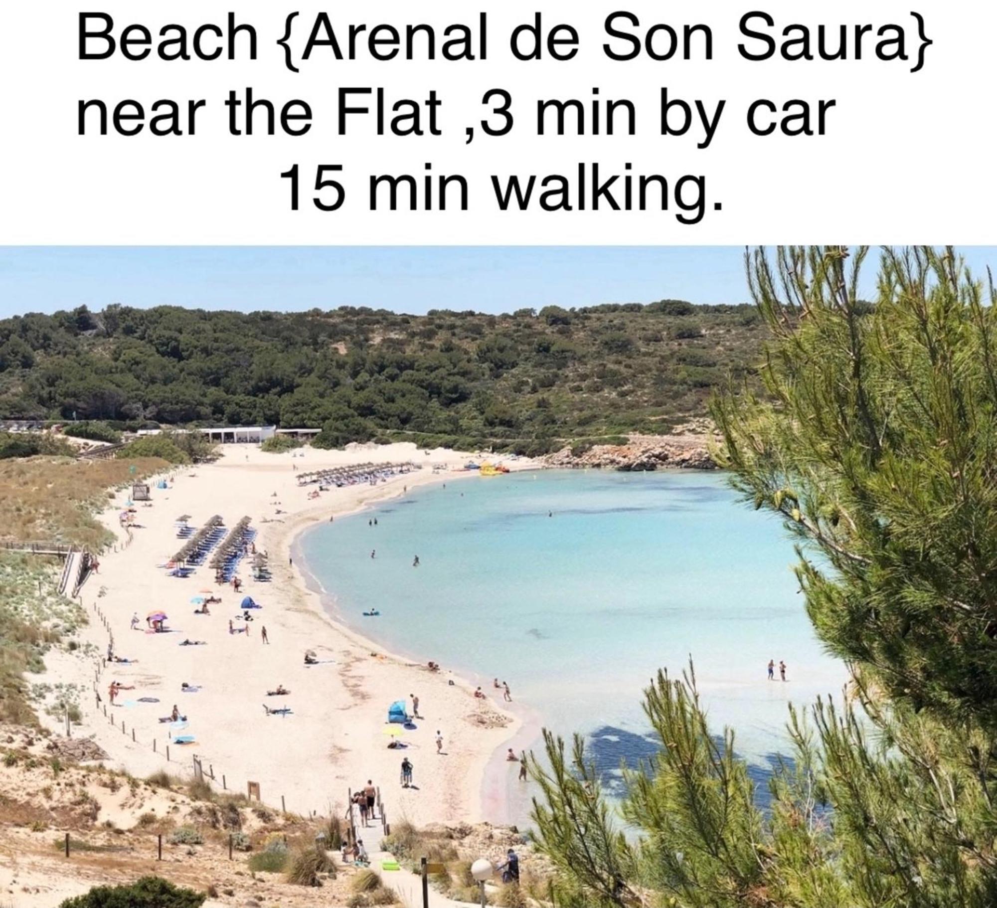 Flat Surrounded By Nature Wifi & Pool & Beach Nearby Son Parc Εξωτερικό φωτογραφία